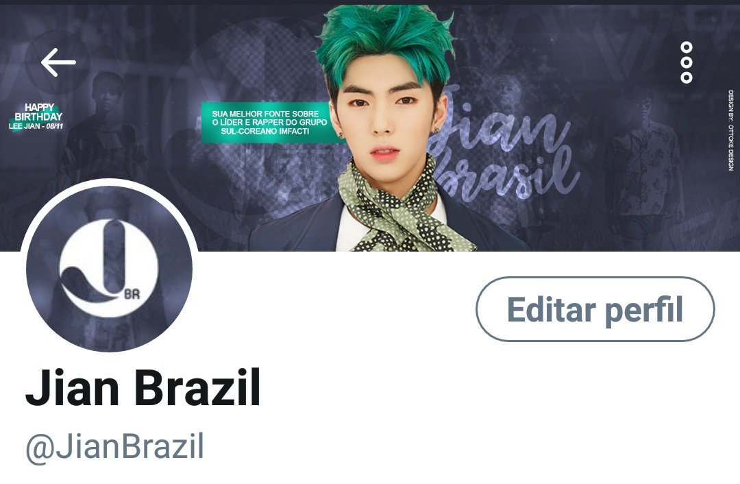 JianBrazil's tweet photo. [💙] Estamos muito felizes com nosso novo design feita pela @OttokeDesign para comemorar o aniversário de nosso Jiam, muito obrigada, vocês são incríveis! https://t.co/HUgXnuzbVF