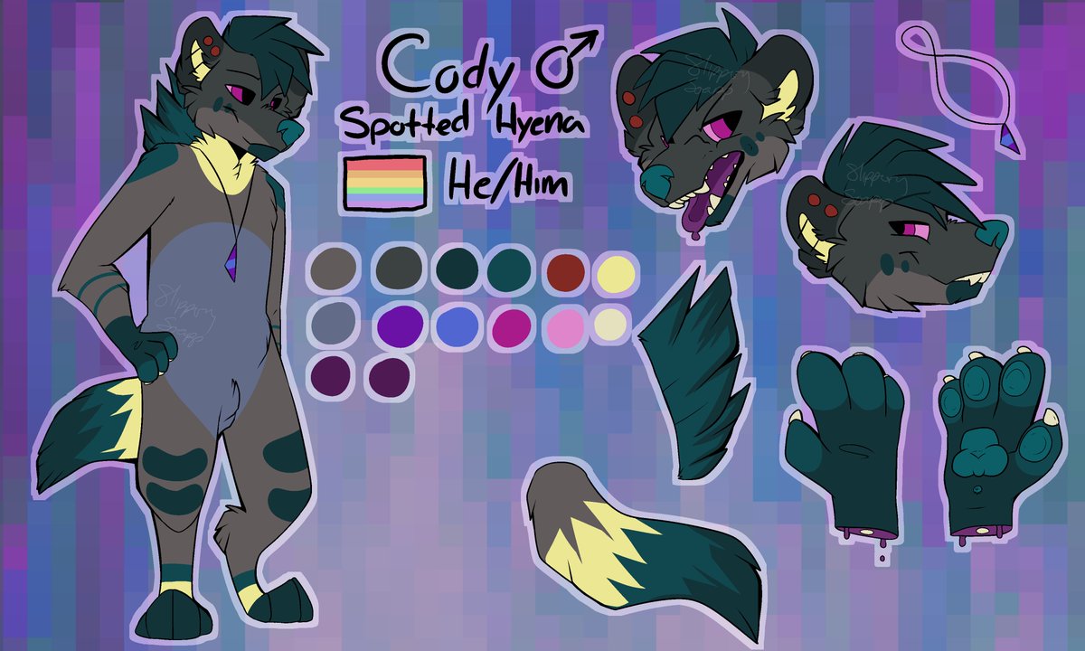 kacepark's tweet photo. Updated fursona ref
#fursona #furry #furryfandom #anthroreference #oc
I got rid of the neck floof, simplified his markings, and changed his necklace
New v Old v https://t.co/l44cUwQkuw