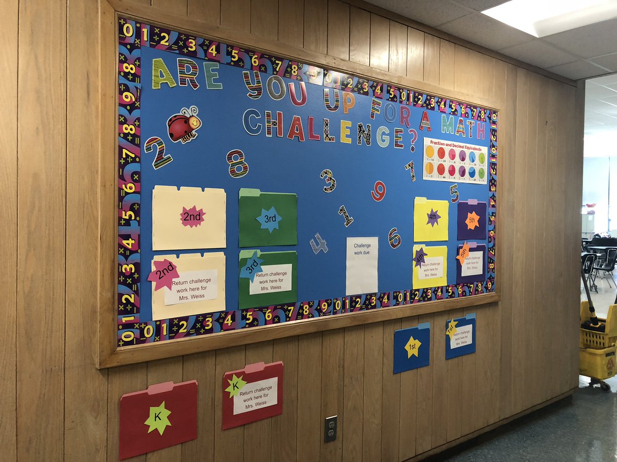 mrswessonmath's tweet image. Math challenge ready to go! #kennedyladybugs #enrichment #mathlife #fps #franklin