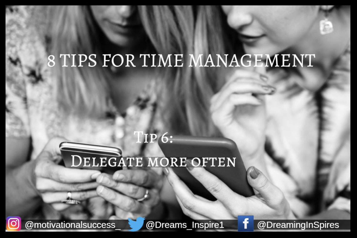 Dreams_Inspire1's tweet image. &quot;Busy people get things done&quot;: and one of the reasons is that if they&apos;re #effective, they&apos;ve mastered this. Have you?
My VIPs received tips on #howtodelegate...
Catch future resources at ow.ly/SUJc50jv1fG  #timemanagementtips #trustthem