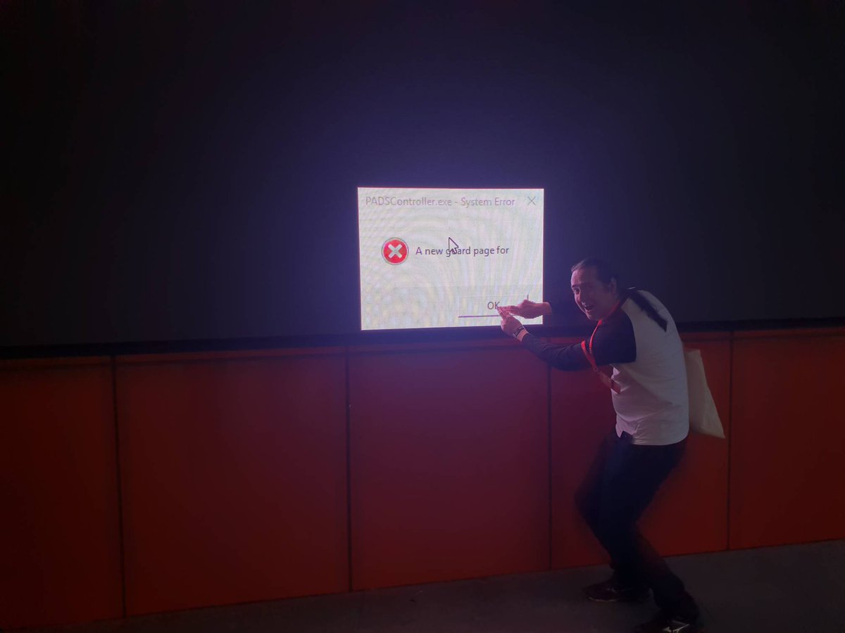 7bithero's tweet photo. Feel like an error report this morning?  We'll press your "OK". #crashed #outoforder #tgiftomorrow https://t.co/ObLY136HUs