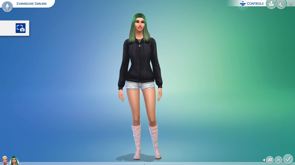 Frankie on X: Evangeline Darling dressing-down! #thesims4 #PS4share  t.coJ7gyfKoJD4  X