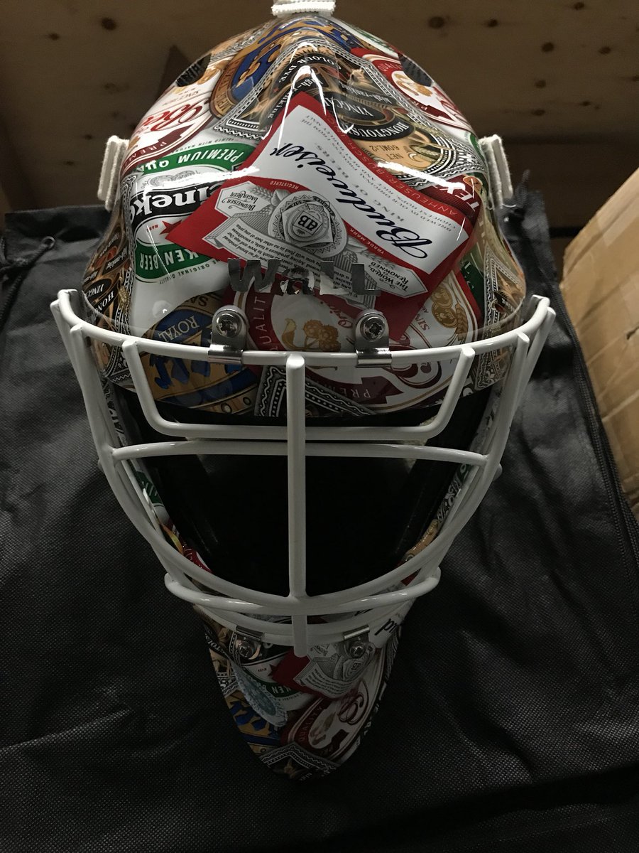 wallmasksNA's tweet photo. An authentic W4 with custom 🍺 label paint design just arrived at the Wall North America Facility! https://t.co/vz0Cyvokk4