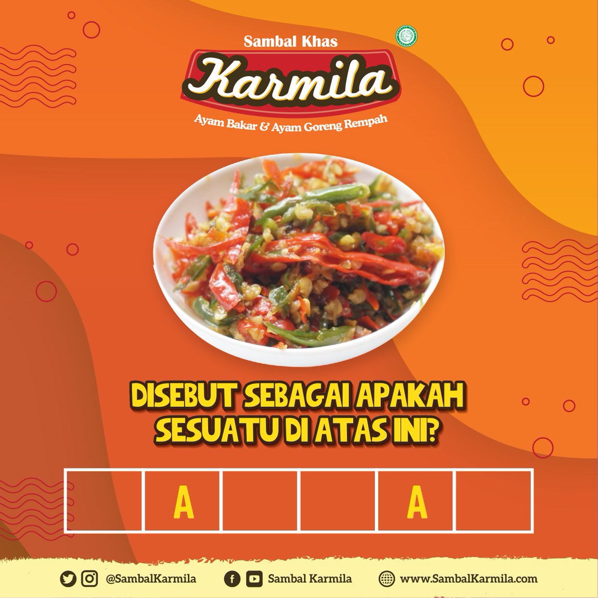 Hmmm, kira-kira apa yaa sesuatu yang Mbak Mila maksud ini? Ada yang tauu nggak nich? Mbak Mila tunggu komentar-komentar kreatifnya yess! Hihi ;)