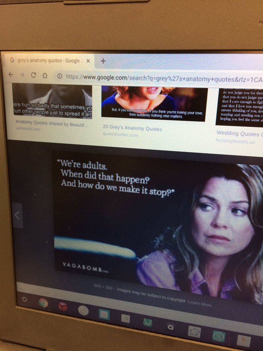 blondetantrums's tweet photo. so I’m using a @GreysABC line for my senior quote 😂 https://t.co/r1iO99kEEZ