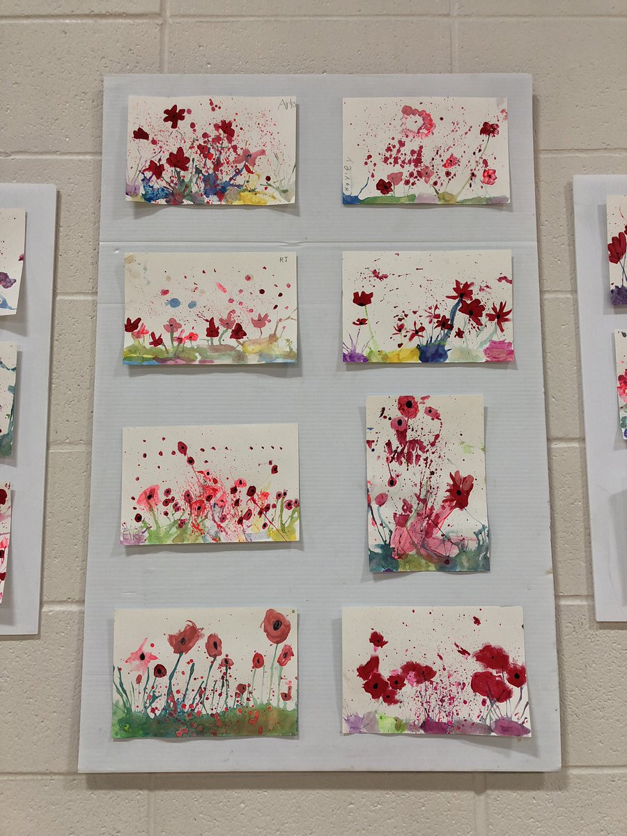 JenniferBarr28's tweet photo. @thickwoodArts getting ready for the Remembrance Ceremony tomorrow. @FMPSD https://t.co/HlsMAatOIQ