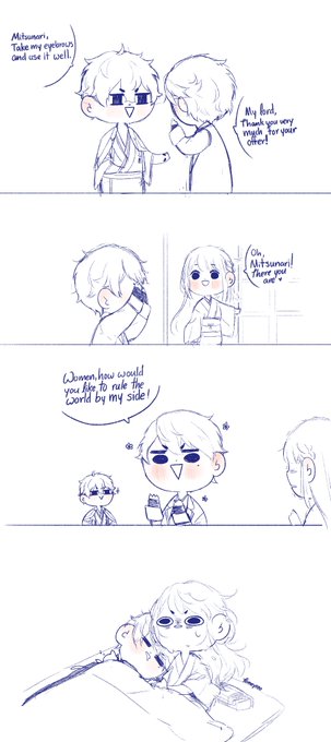 Day 1 (Eyebrows)
This is the beginning of the 30 days of Mitsunari! ;; v ;; I hope you guys look forward to it! One of my good friend @otumbalt is also doing the 30 day of Mitsunari, Please go support her and check her stuff out!! #ikemensengoku
#イケメン戦国 