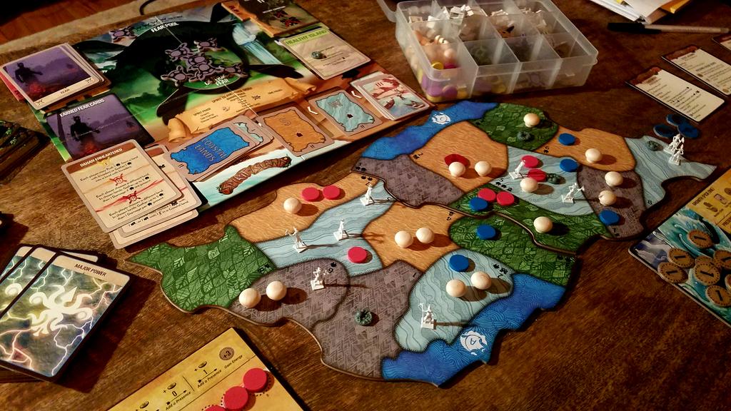 First time winning spirit island! 2P game with river and lightning.