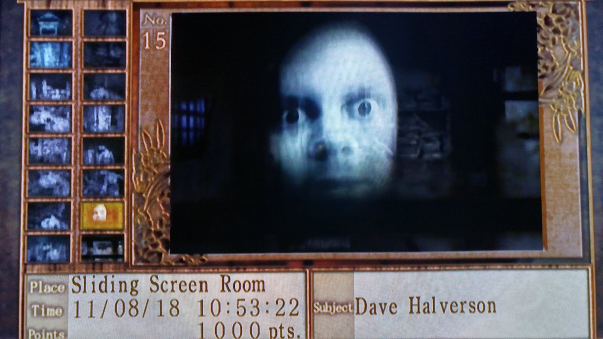 franmm127's tweet image. This hidden ghost in Fatal Frame II is making a @rabbidluigi stare and I will never unsee.