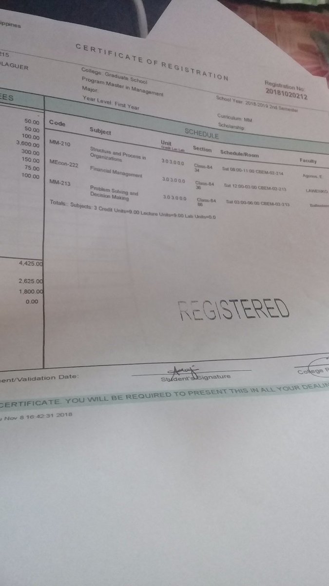 audandaaaa's tweet photo. Enrolled na ulit. Thanks G!๐โค
#FutureMM https://t.co/VR26VwXTig