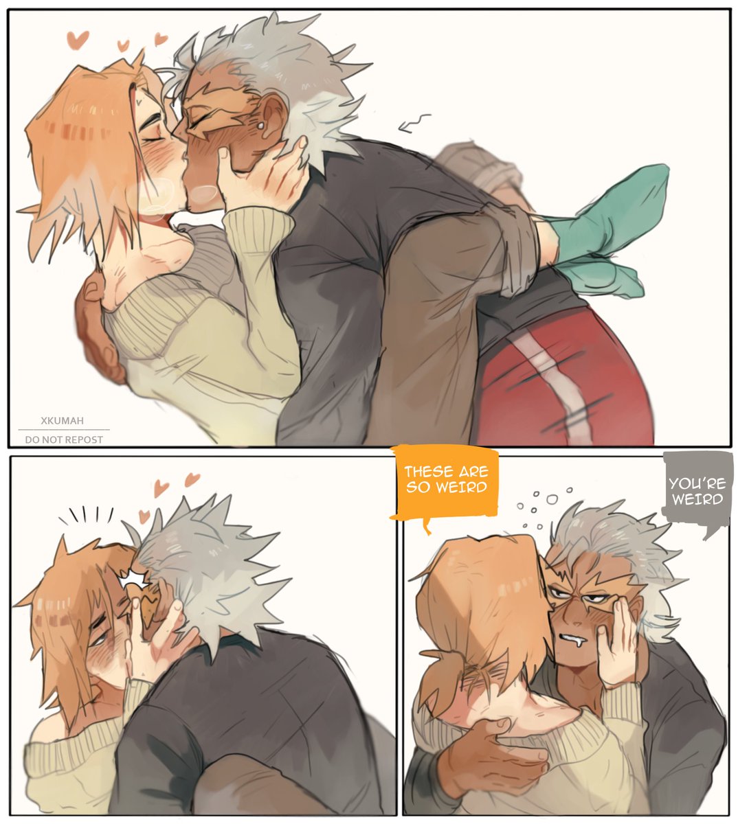 He'll get used to it eventually 