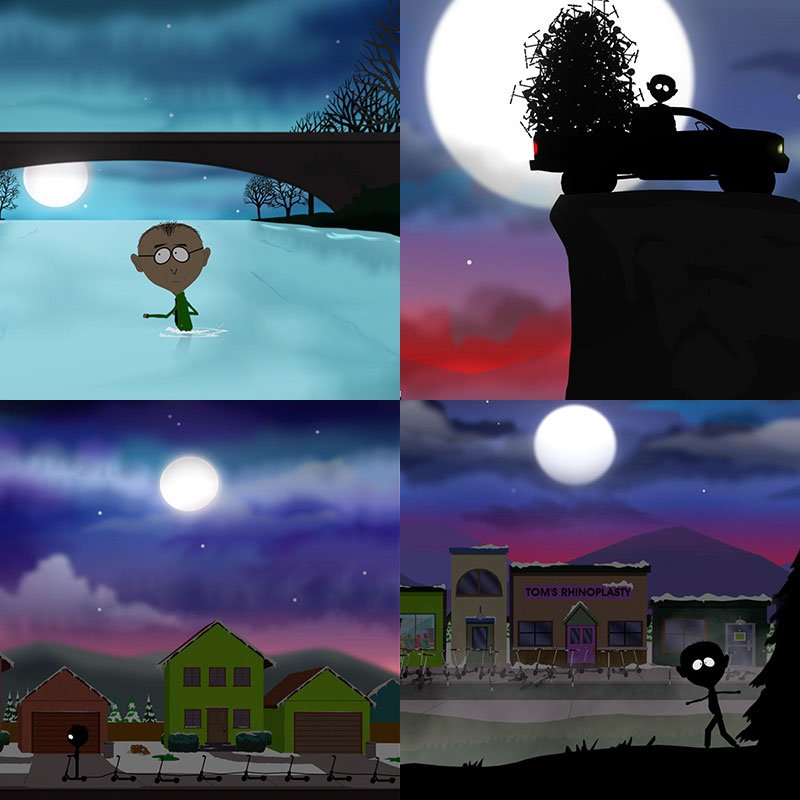 South Park on Twitter "These shots of Mackey sneaking around and