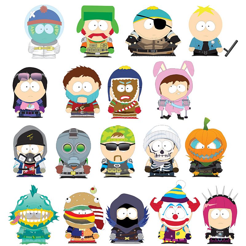 South Park On Twitter Check Out This Production Art For The Halloween Costumes They Are All Based On Fortnite Characters Southpark22 Fortnite South Park Episode Fortnite South Park Episode South Park On Twitter Check Out This Production Art For The Halloween Costumes They Are All Based On Fortnite Characters Southpark22