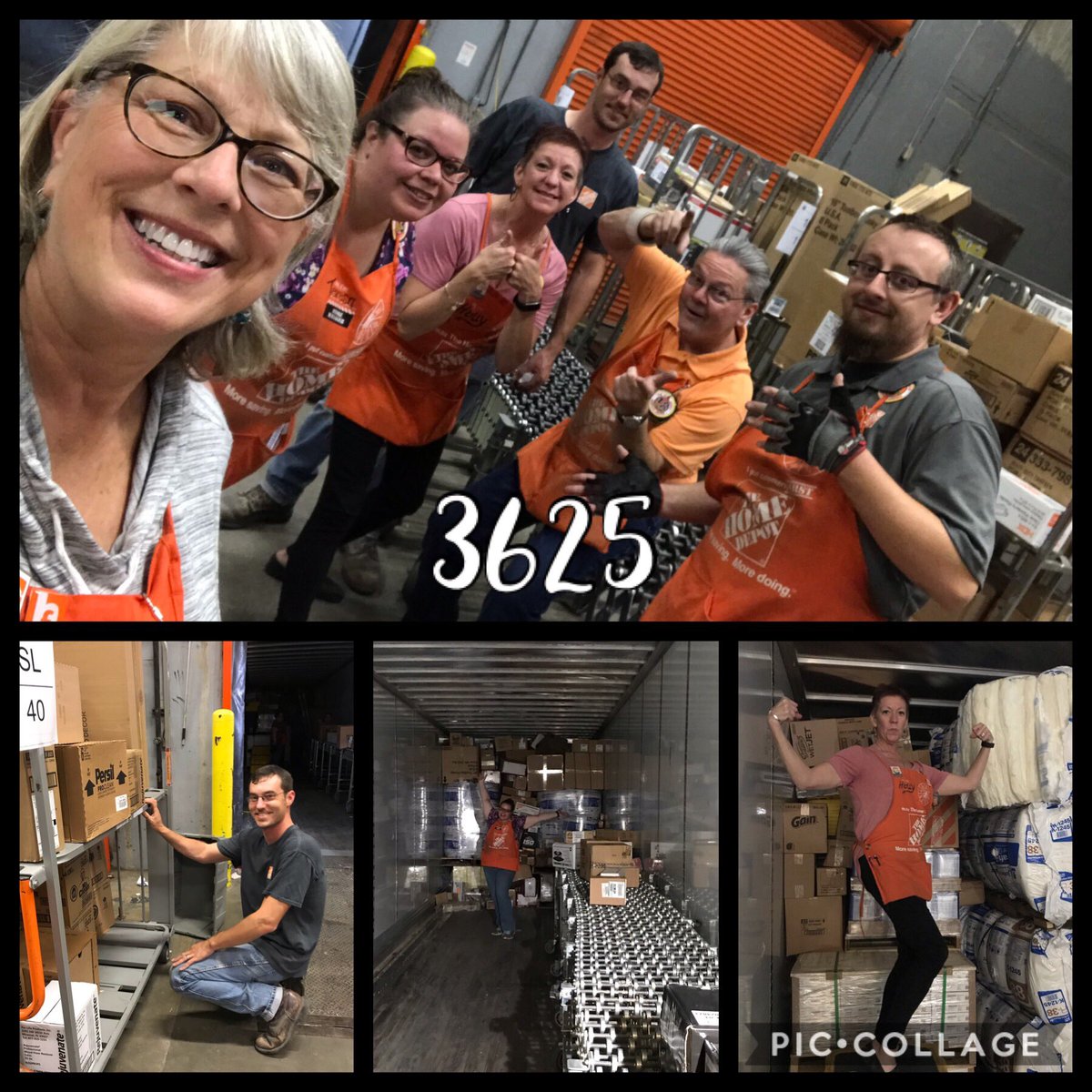 We had a great time taking care of the floor load tonight for our freight team! #D136 #SATL #floorload #itdoesnotunloaditself #teamwork #freightteamappreciation <a href="/JeremyHoodTHD/">Jeremy Hood</a> @Peterfrankthd <a href="/BobbyBoaenTHD/">Bobby Boaen</a> <a href="/BPorter26/">Bobby Porter</a> <a href="/TJForbes1/">T.J. Forbes</a>
