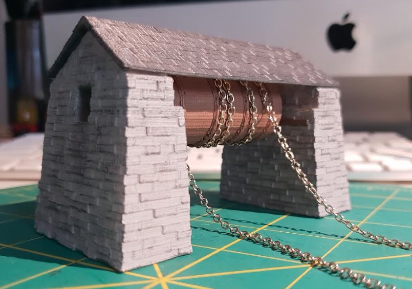 ElsbridgeP's tweet image. I've just release my OO9 Slate Incline Winding House and track on my Shapeways store! Check them out here: shapeways.com/shops/elsbridg…