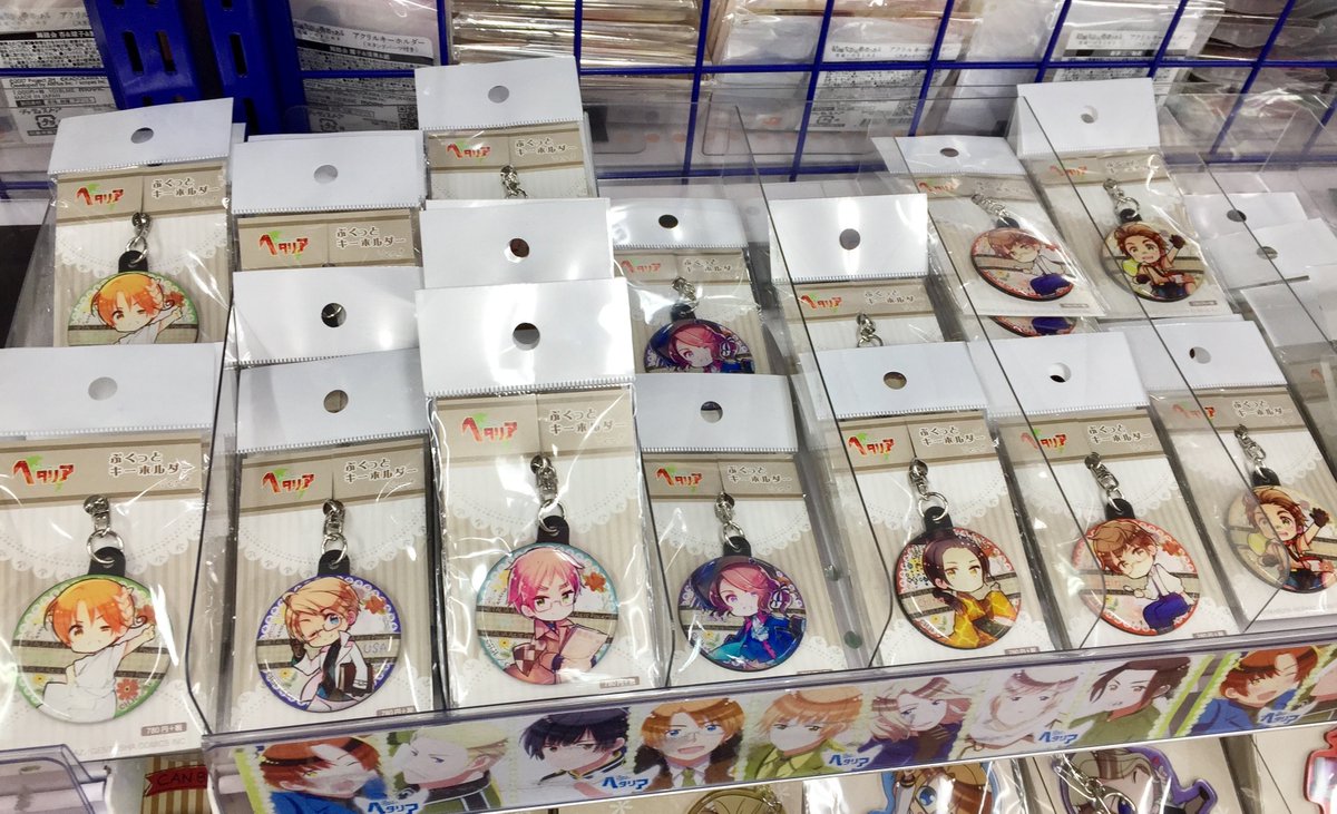 コーナー情報】6階に「ヘタリア」のグッズコーナーを展開しております