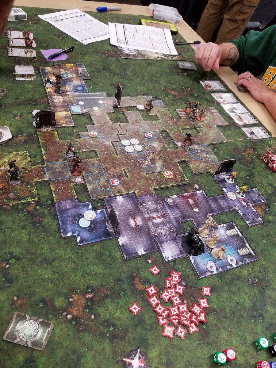 Running #StarWars Imperial Assault #Skirmish tonight! #tabletop #BoardGames #darkmattercoffee #d12cafe #SOLO