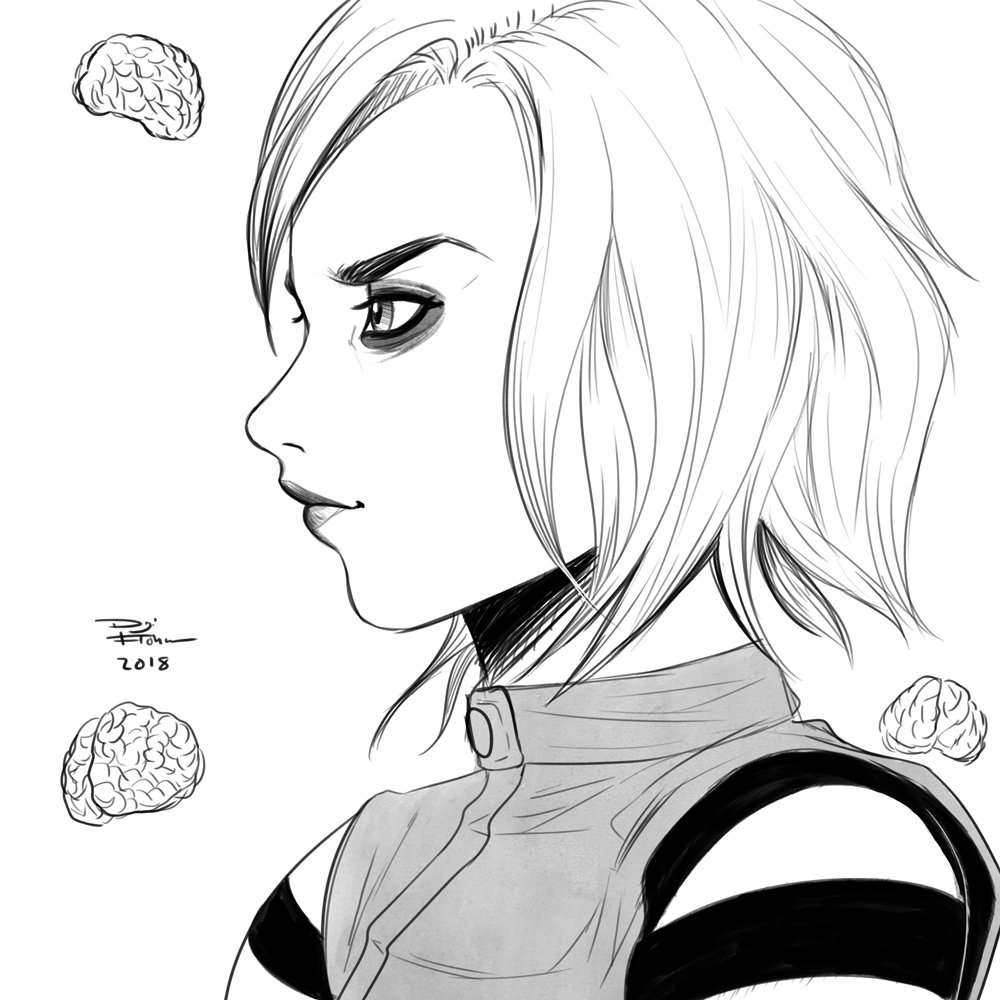 DigiFlohw's tweet photo. Quick #doodle of Liv from the #iZombie TV show.

Part of weekly sketching with @SweetLoots and @katizua (out for the week)

#OliviaMoore #CWiZombie https://t.co/cMdSDqqew4