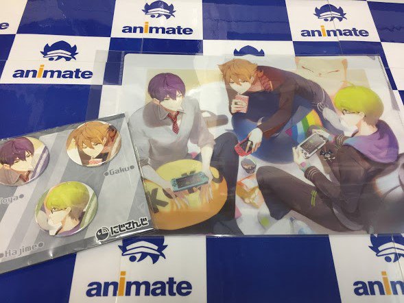 グッズ入荷情報】 『#にじさんじ』より、「剣持刀也・伏見ガク・渋谷