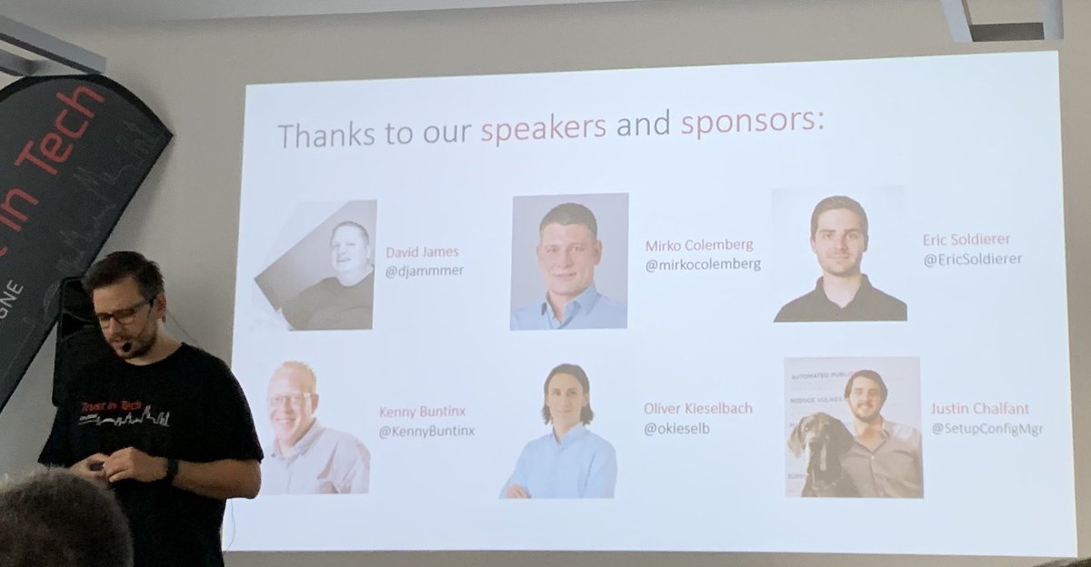 SasStu's tweet image. The setup of #trustintechCGN looks very promising today! Let’s get it started