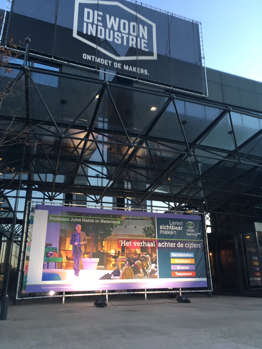 We zijn klaar voor, congres Leren Zichtbaar Maken 2018. ‘Het verhaal achter de cijfers’  Samen met collega Monique van Ombergen. #lzm2018 #bazaltgroep #VisibleLearning