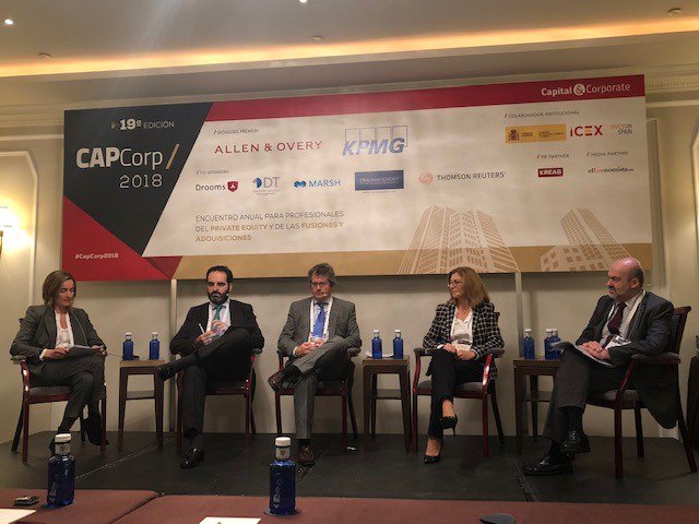 KreabEspana's tweet photo. Ayer nuestra Managing Partner @Cbasagoiti moderó la mesa “Shaking up money. ¿Cómo fomentar la inversión y dinamizar el sector para que la liquidez siga estando presente?" en #CAPCorp, el evento anual en el que se reúnen todos los profesionales del Capital Riesgo en España. https://t.co/Z7aDGzstBm