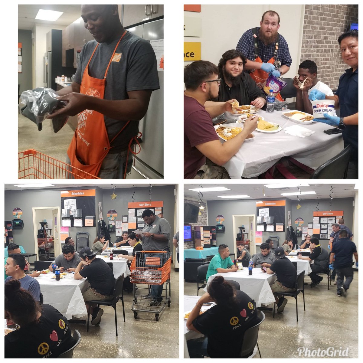 Freight team getting a well deserved dinner tojight courtesy of our DS team @DoerrJack @dontamcam @bliczwek @BrinkmanHD0577 #freightteamappreciation #OneTeamOneDream #HomeDepot #d7rocks #WRTR