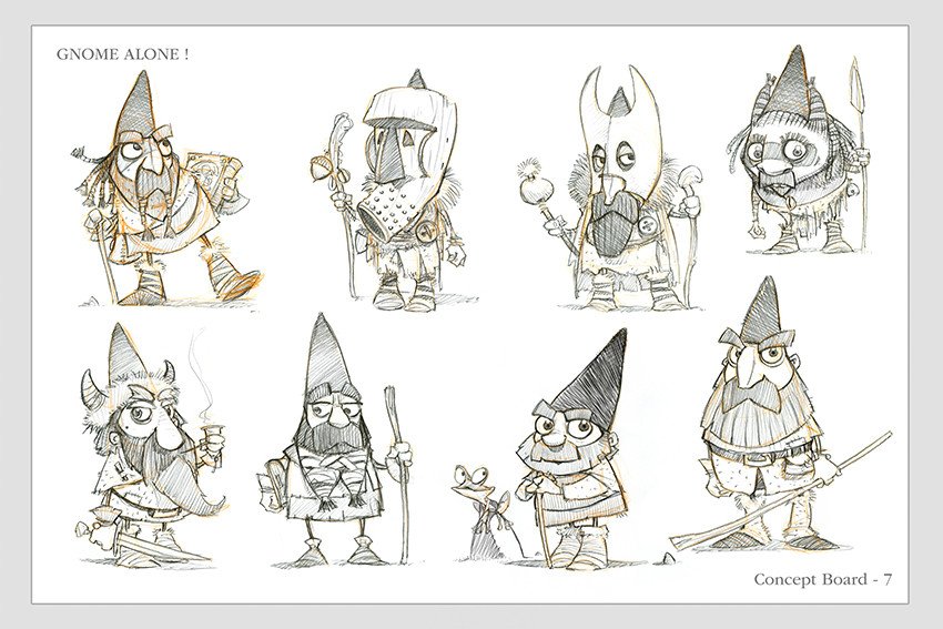 Gnome Alone : Character Design by Jean Baptiste Monge, one of our IAMC19 Special Guest - Full Gallery : https://t.co/ubSsYRTWf4 