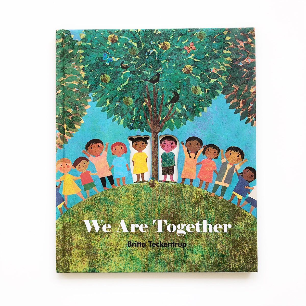 The loveliest book celebrating the uniqueness of each individual and the strength found in unity.  <a href="/BTeckentrup/">Britta Teckentrup</a>’s exquisite and emotionally resonant collage art, textures and die-cuts bring the book’s inspiring message to life. #wndb #weneeddiversebooks