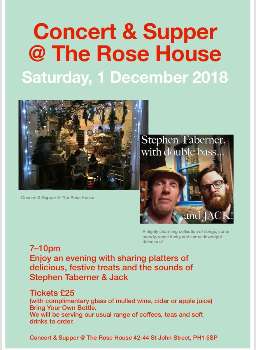RoseHousePerth's tweet photo. Hurry last few places remaining!! https://t.co/fdjNXsF6dO