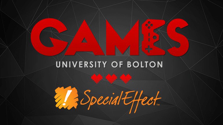 UOB_StuServ's tweet photo. @BoltonUni Games students will be taking part in a 24 hour non-stop charity game jam in aid of @SpecialEffect! Make a donation here: https://t.co/l8c2r6Gooa @Bolton_SU #HelloBolton #LoveStudentLife https://t.co/MQak9DraRV