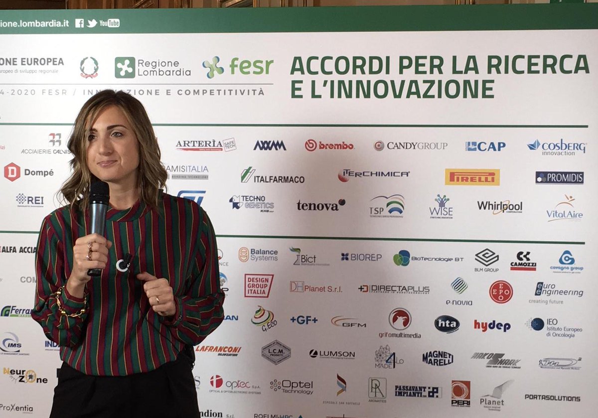 Open Innovation (@lombardiainnova) on Twitter photo Premio #LombardiaèRicerca: è arrivata anche <a href="/fedelucivero/">Federica Lucivero</a> ricercatrice del Big Data Institute di Oxford, tra poco sul palco della Scala per la Giornata della Ricerca! Premio #LombardiaèRicerca: è arrivata anche <a href="/fedelucivero/">Federica Lucivero</a> ricercatrice del Big Data Institute di Oxford, tra poco sul palco della Scala per la Giornata della Ricerca!