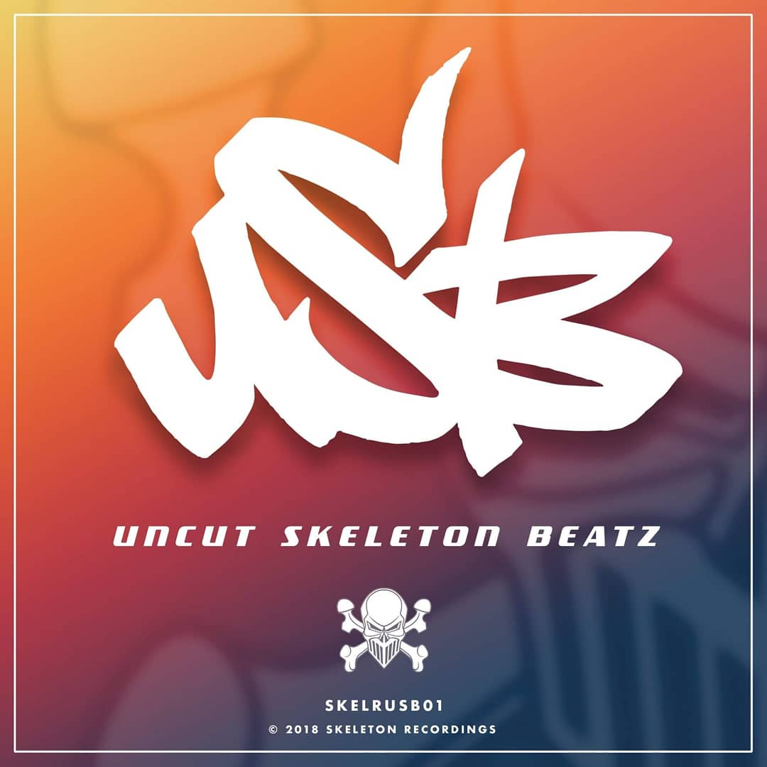 skeletonrecs's tweet photo. 'Uncut Skeleton Beatz'

16 new tracks from:
Artilect / Covert / Demented Soul / Enjoy / Flatliner / Fushara / Infest / Law &amp; Wheeler / Mecca / 
Okee &amp; Noble Sense / Outsider / Pixl  / Scarf n Bear / 
SR / Voytek / X Nation

Only 100 units available from Clashmouth this Saturday. https://t.co/2G6Znz2IUG