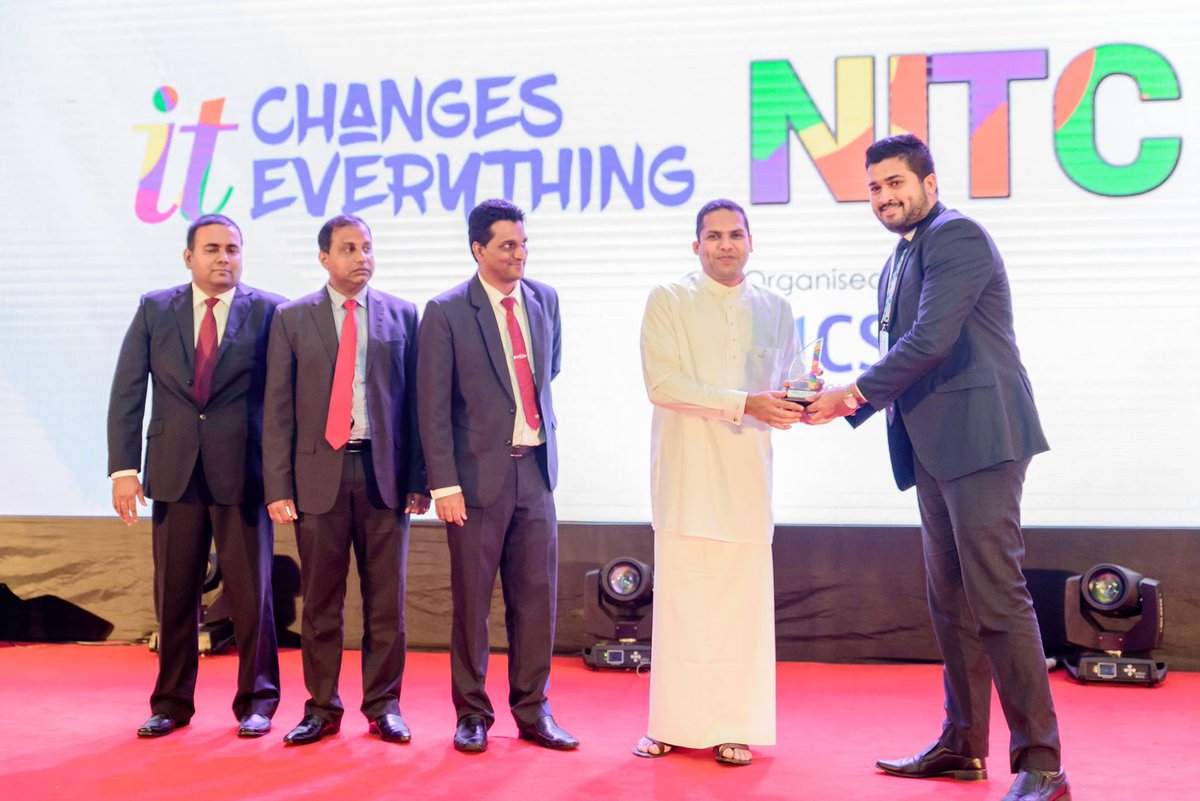 LOLCOfficial's tweet photo. #iPay was recognized as the Official #FinTech partner at #NITC2018 - The National #IT Conference of #SriLanka https://t.co/SwEbfvRy4C