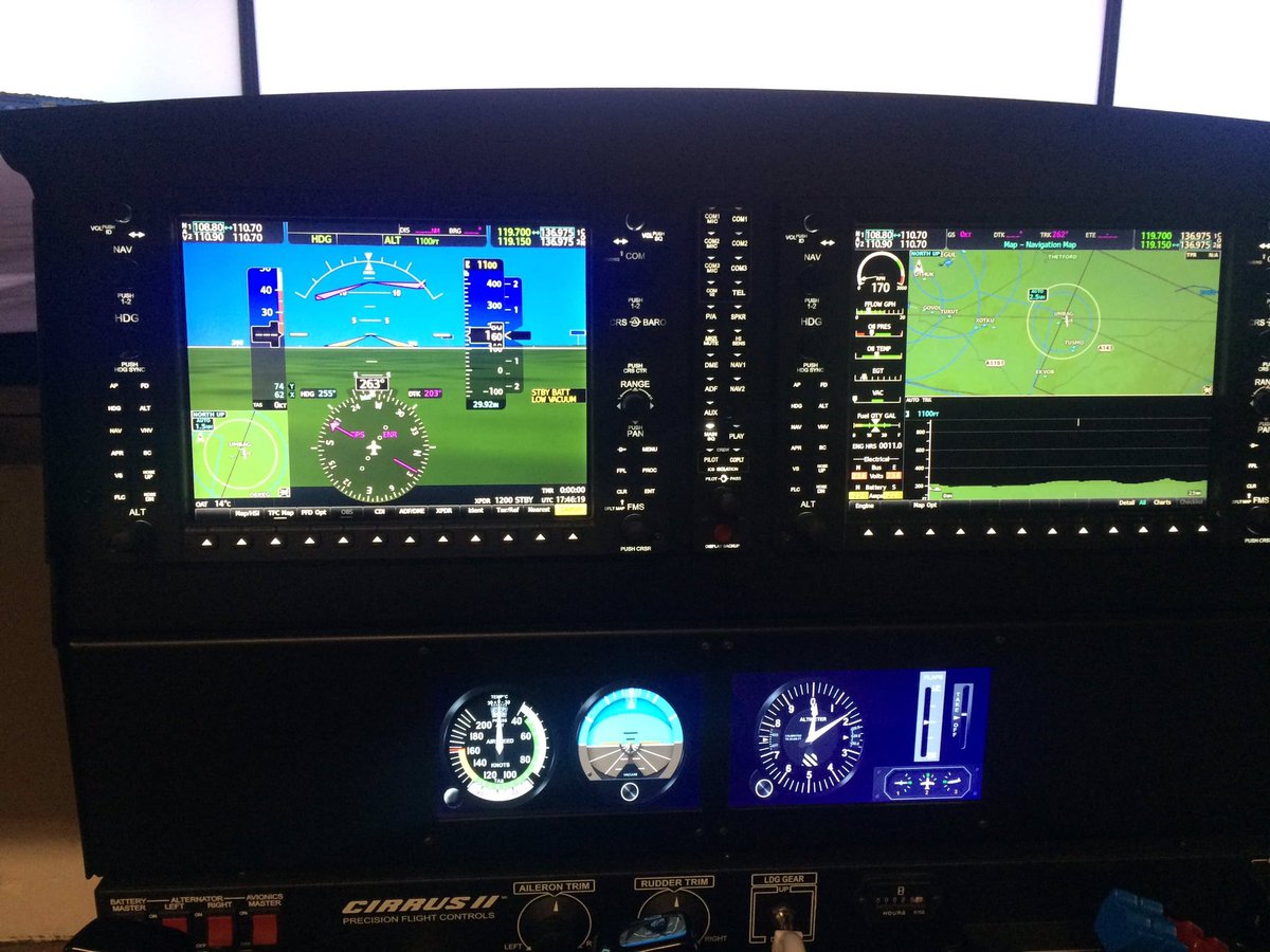 FSimulators's tweet image. Our latest Garmin Trainer &amp;amp; flight sim using original Garmin G1000 NXi software #avsim #avgeeks #garmin