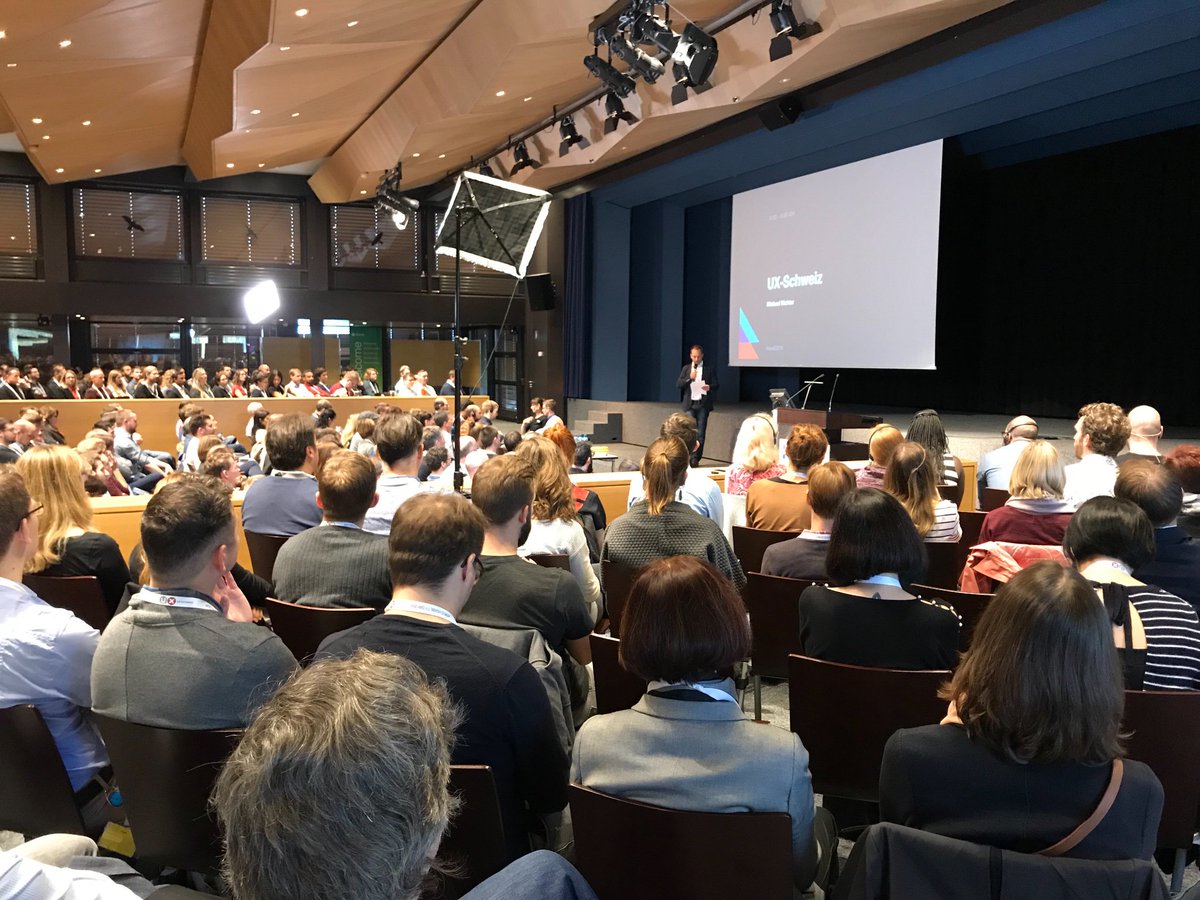 Herzlich willkommen beim #wudch2018 <a href="/hsr_rapperswil/">HSR Rapperswil</a>! #designforgoodorevil #wud2018
<a href="/ux_schweiz/">UX Schweiz</a>