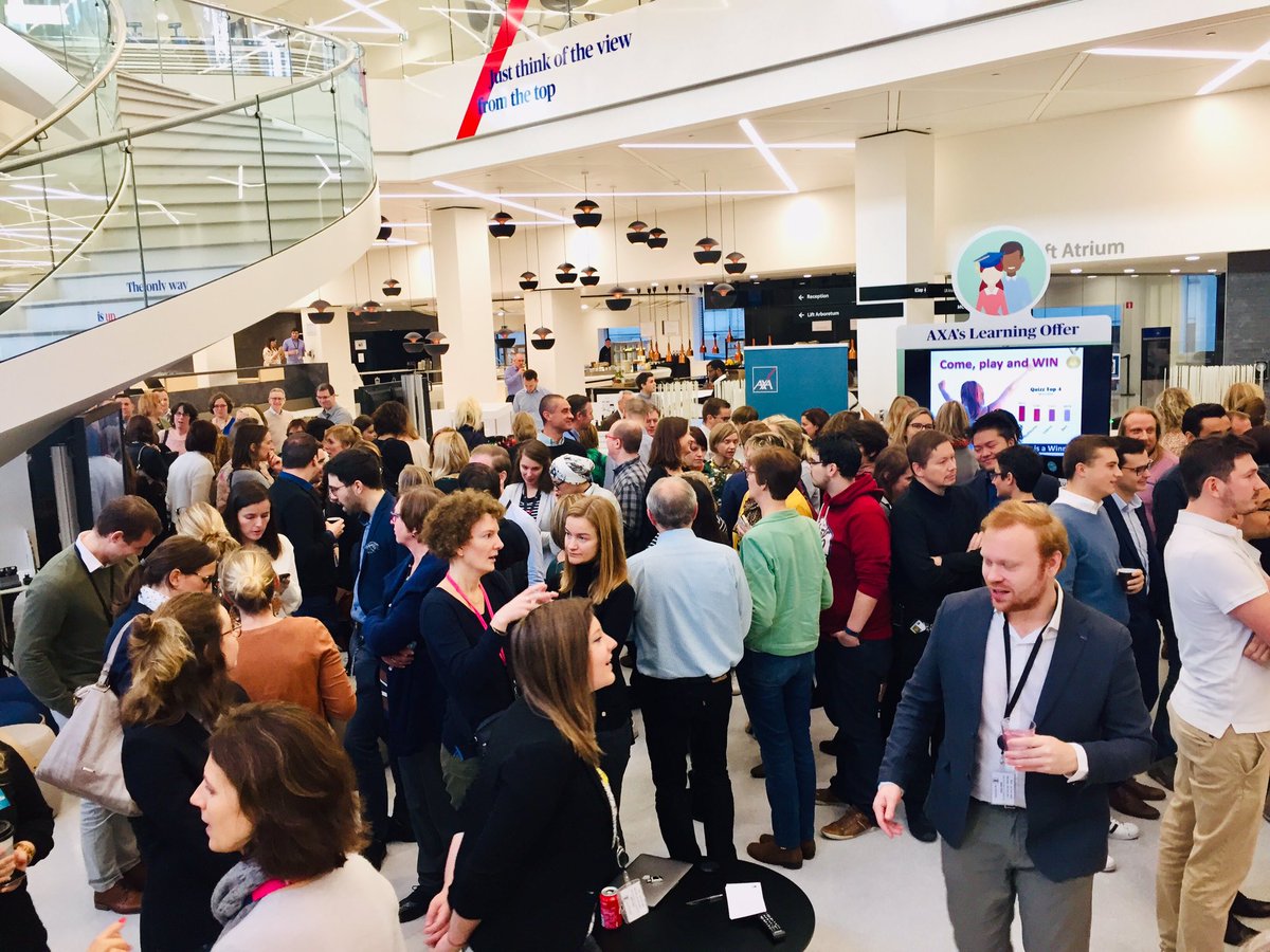 koenlukasczyk's tweet photo. Big crowd at the #AXALearningDay @AXAinBelgium ! #KeepLearningAXA #ProudToBeAXA https://t.co/nI4rT8WJSP