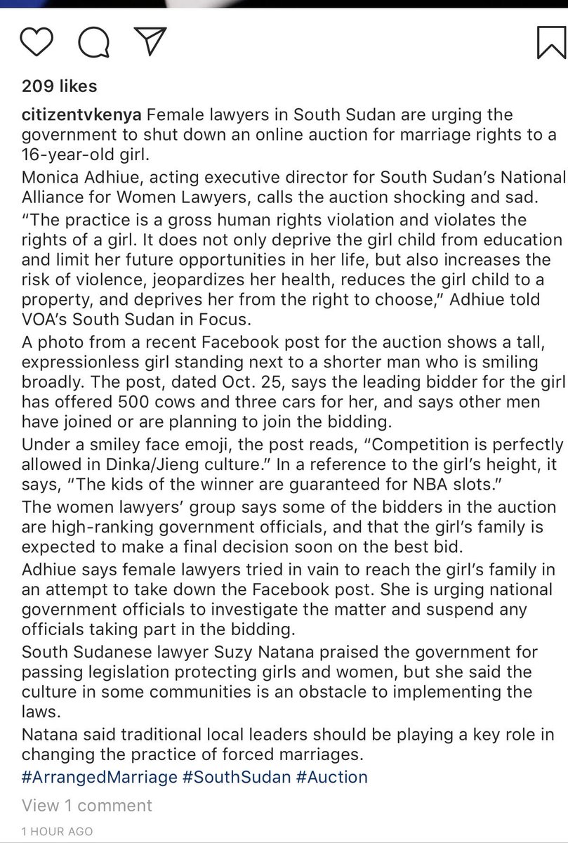 AtienOnyango's tweet photo. This makes me so sick!
#stopauctioningyounggirls #stopearlymarriages https://t.co/Dfv7Hg2xHs