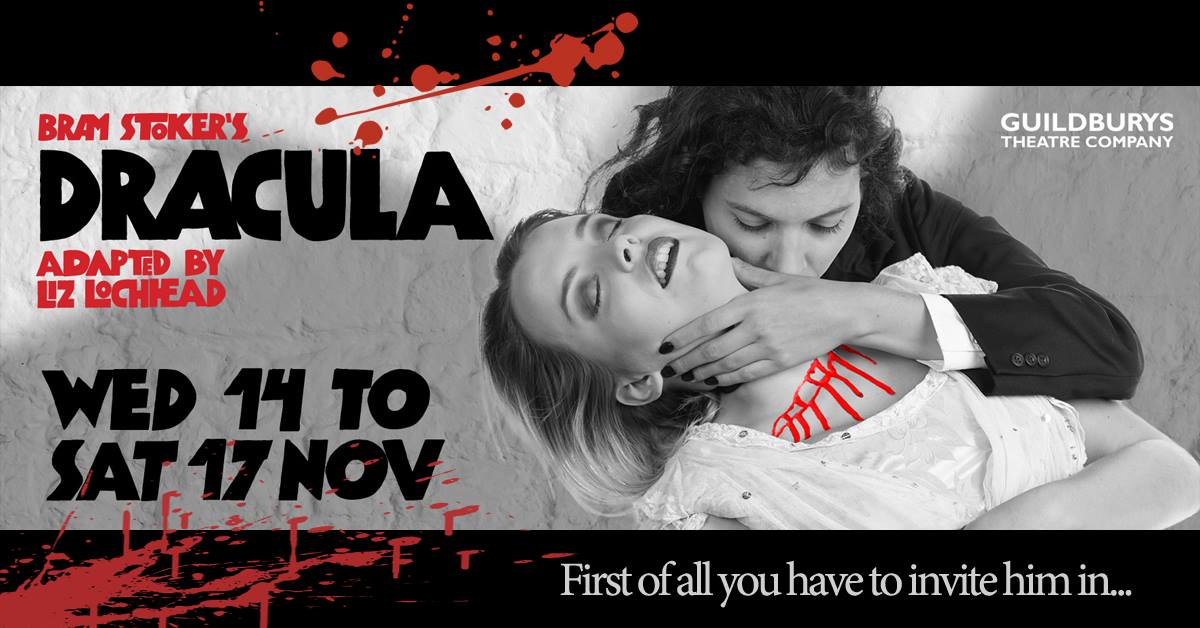 ExperienceGford's tweet photo. Rule One for becoming a vampire victim – “First of all you have to invite him in”…….Get your tickets for next week's production of Dracula from @Guildburys @ElectricTheatre: https://t.co/Ub0uMIpBzC #chooseGuildford https://t.co/sIcvVt5iRf