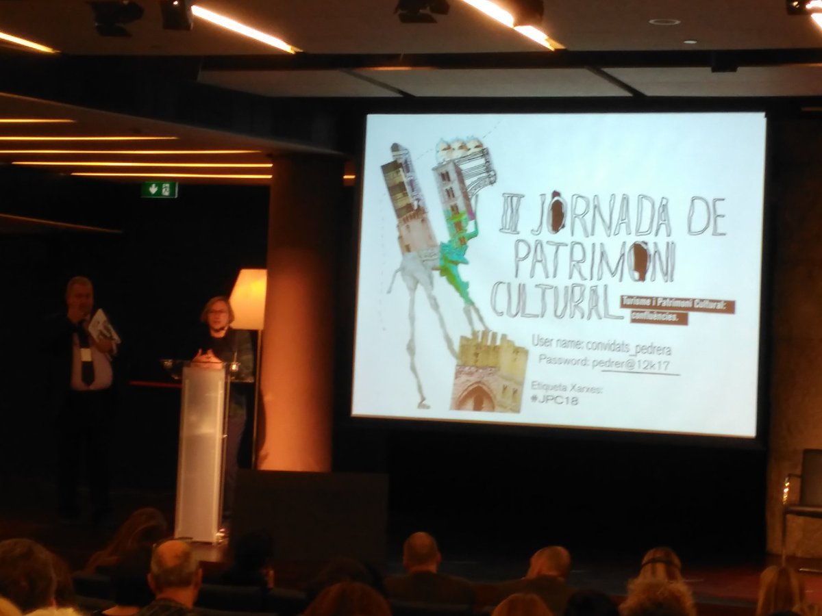 Arrenquem la III Jornada de patrimoni cultural organitzada per l'<a href="/patrimonigencat/">Patrimoni cultural</a> a l'auditori de  <a href="/LaPedrera_BCN/">La Pedrera-Casa Milà</a> #JPC18