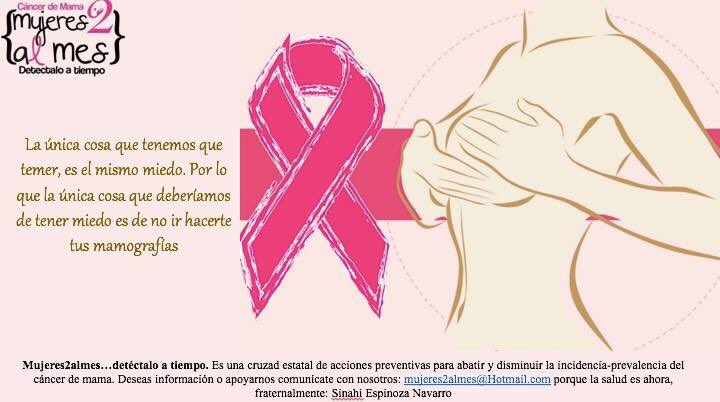 sinahinavarro's tweet photo. CHECATE!!! Lo puedes detectar a tiempo @medicosconcausa👌🏻se la prioridad #sermedicoesunabendicion https://t.co/soUCc9Mx6Q