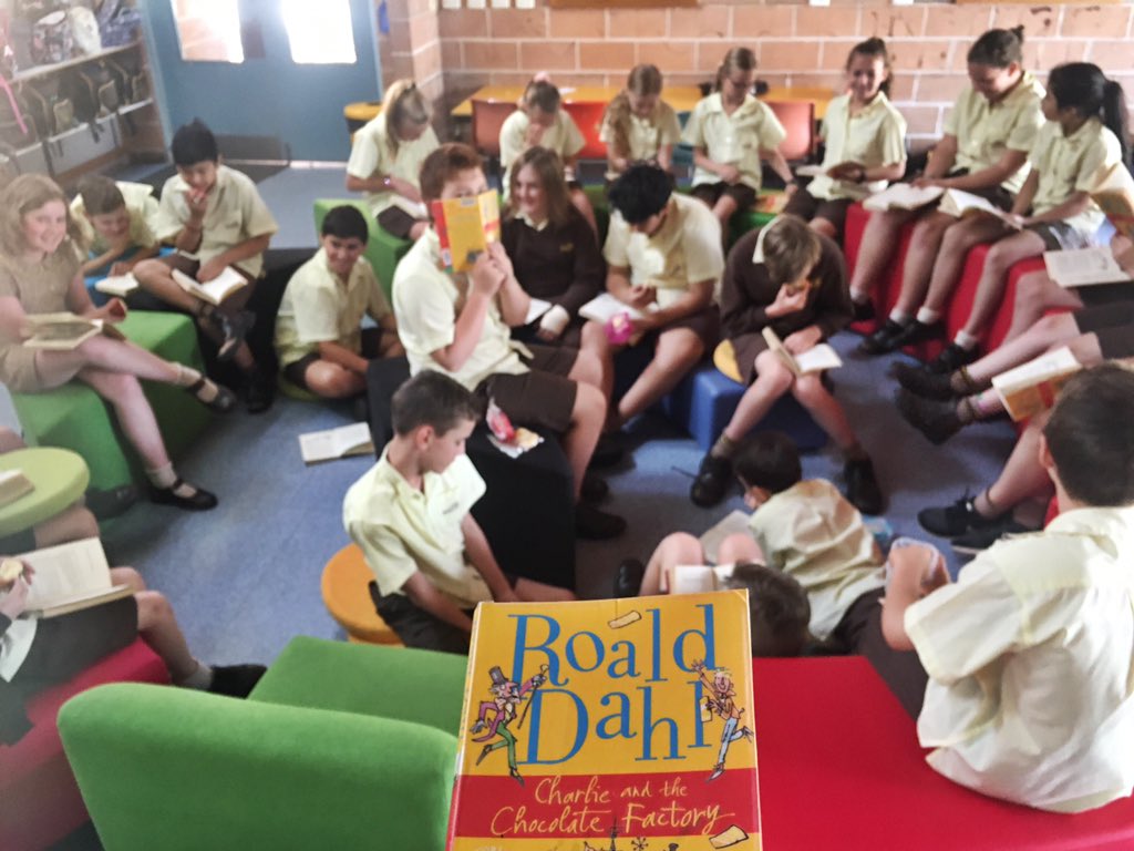 Year 5 testing out our new flexible seating in the stage 3 learning area as we start our Charlie and the Chocolate Factory book study. #RoaldDahl <a href="/BangorPS/">bangor_ps</a> <a href="/craigsnudden/">craig snudden</a> #RoaldDahl