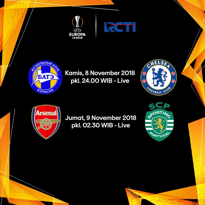 RCTISports_'s tweet photo. Malam ini pertarungan bergengsi di tanah Eropa juga akan menemani kamu! Jangan lewatkan laganya Live hanya di RCTI
-
#RCTISPORTS #UEFAEuropaLeagueRCTI https://t.co/HMNcSRNgwb