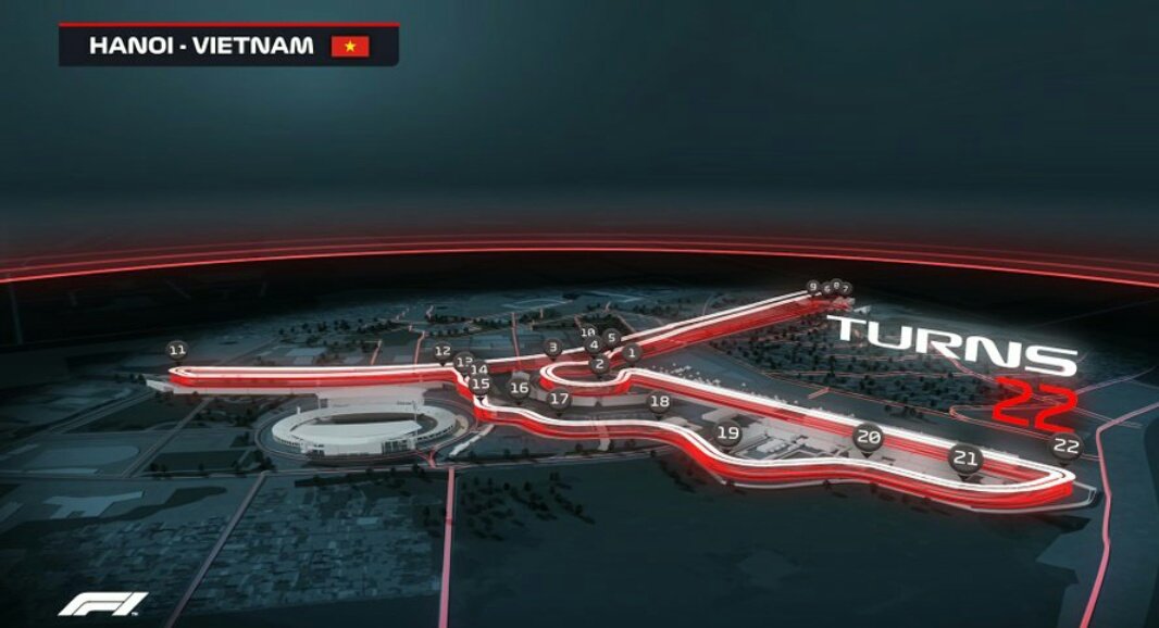 akashvanisports's tweet photo. The Vietnamese Grand Prix will be the fourth Street race on the calendar along with Monaco, Singapore and Azerbaijan. #gandprix 
Photo: Formula 1 https://t.co/uq6V0qmw3p