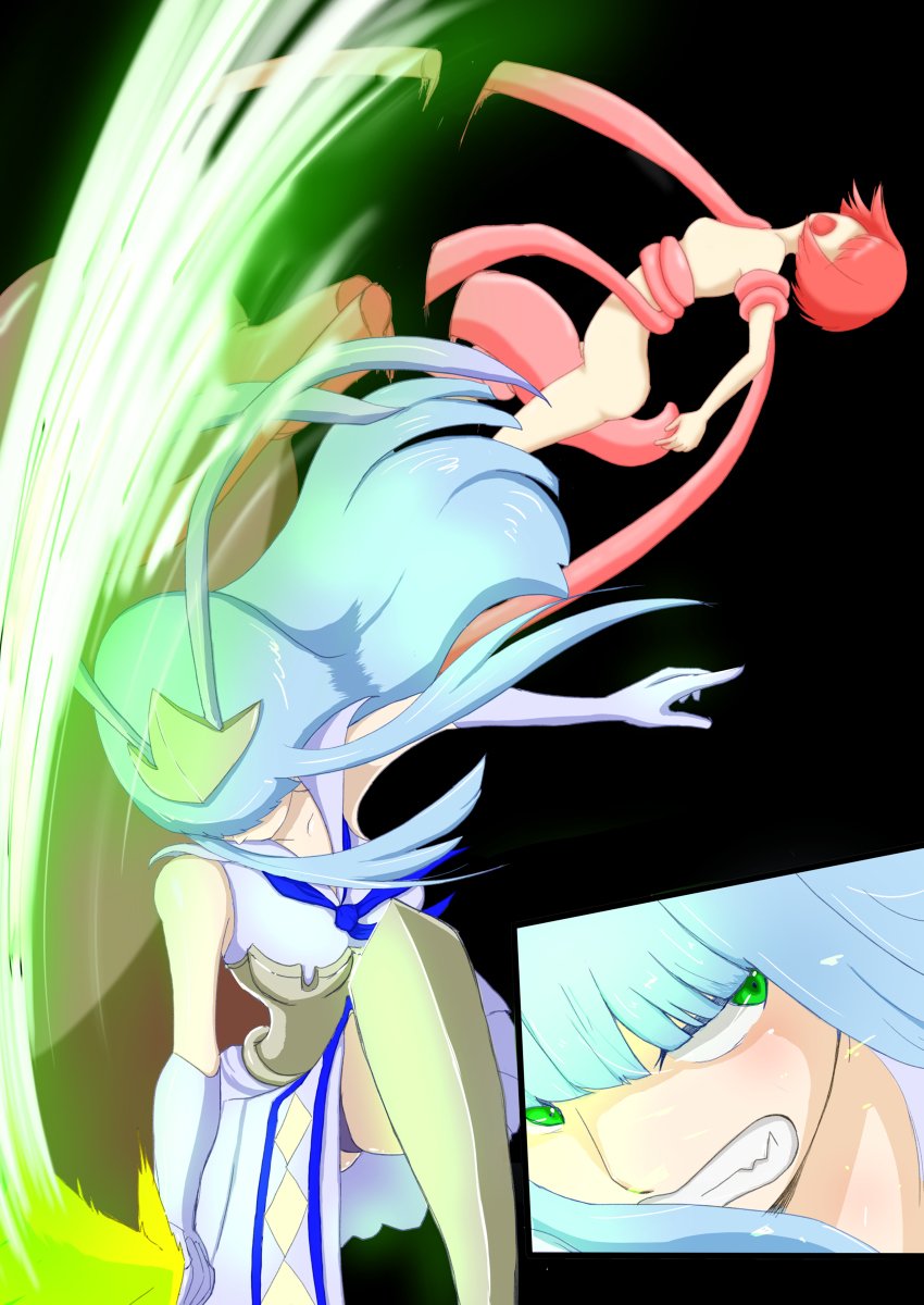 [R-18] 陽菜 救出エンド #オリジナル #変身ヒロイン #触手 #ヒロピン https://t.co/Jpb4ZwQP8b 