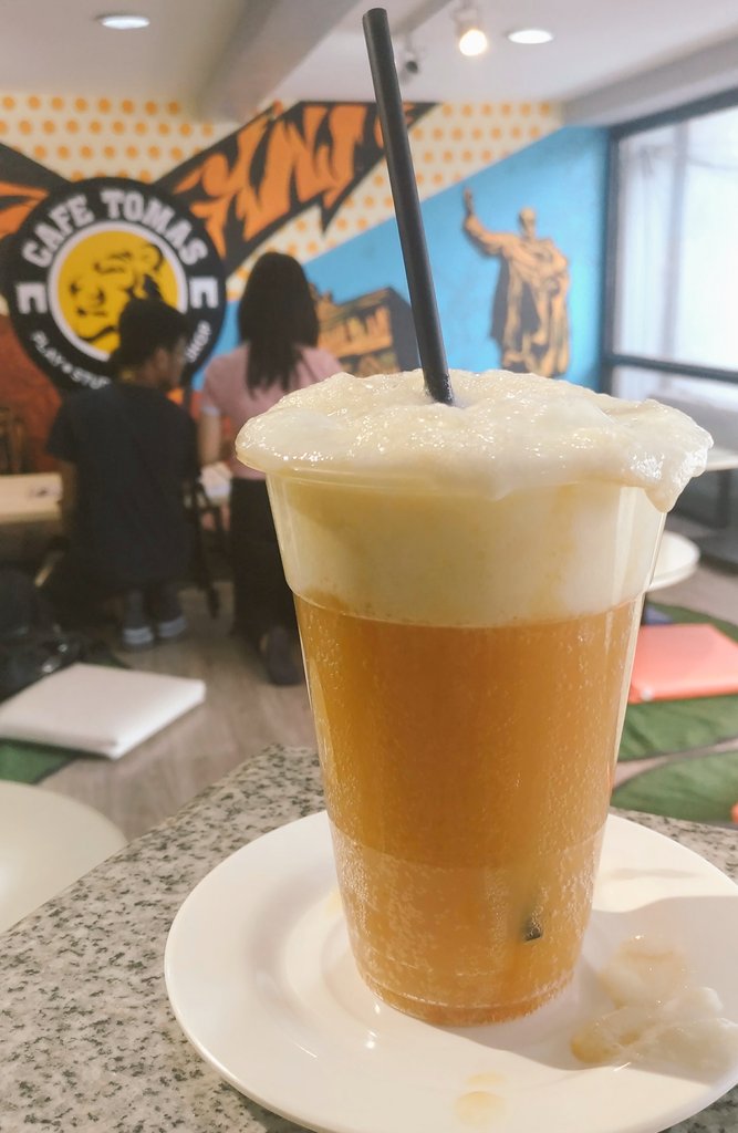 cafe_tomas's tweet photo. Sino kaya ang mga mapalad na makakatikim ng mystery drink namin? Abangan ;) 🐯💛🍺🍻
#PlayStudyWorkShop
#NewDrink https://t.co/3cXF3r4Wme