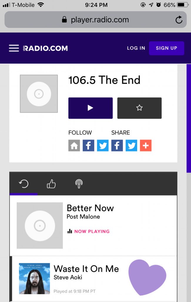 BangBangtan_0T7's tweet photo. @BTSxCalifornia @BTS_twt @end1065 @NightRadioPapi @BTSx50States @BTSonShazam Thank you @NightRadioPapi for playing #WasteItOnMe on the #NorCalNine tonight! https://t.co/S7eNJ2YJjc
