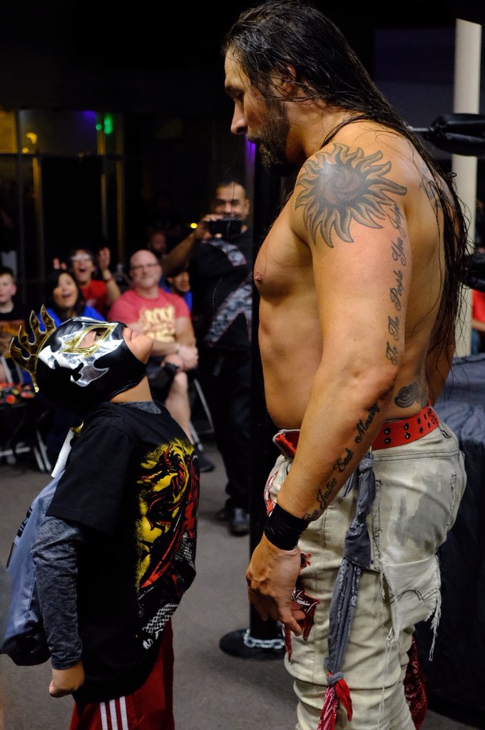 miseenscenester's tweet photo. @LanceHoyt you may have defeated one lucha but there will always be another to stand up against you. #prowrestlingreligion #everybodydies https://t.co/mfYjCtRGED