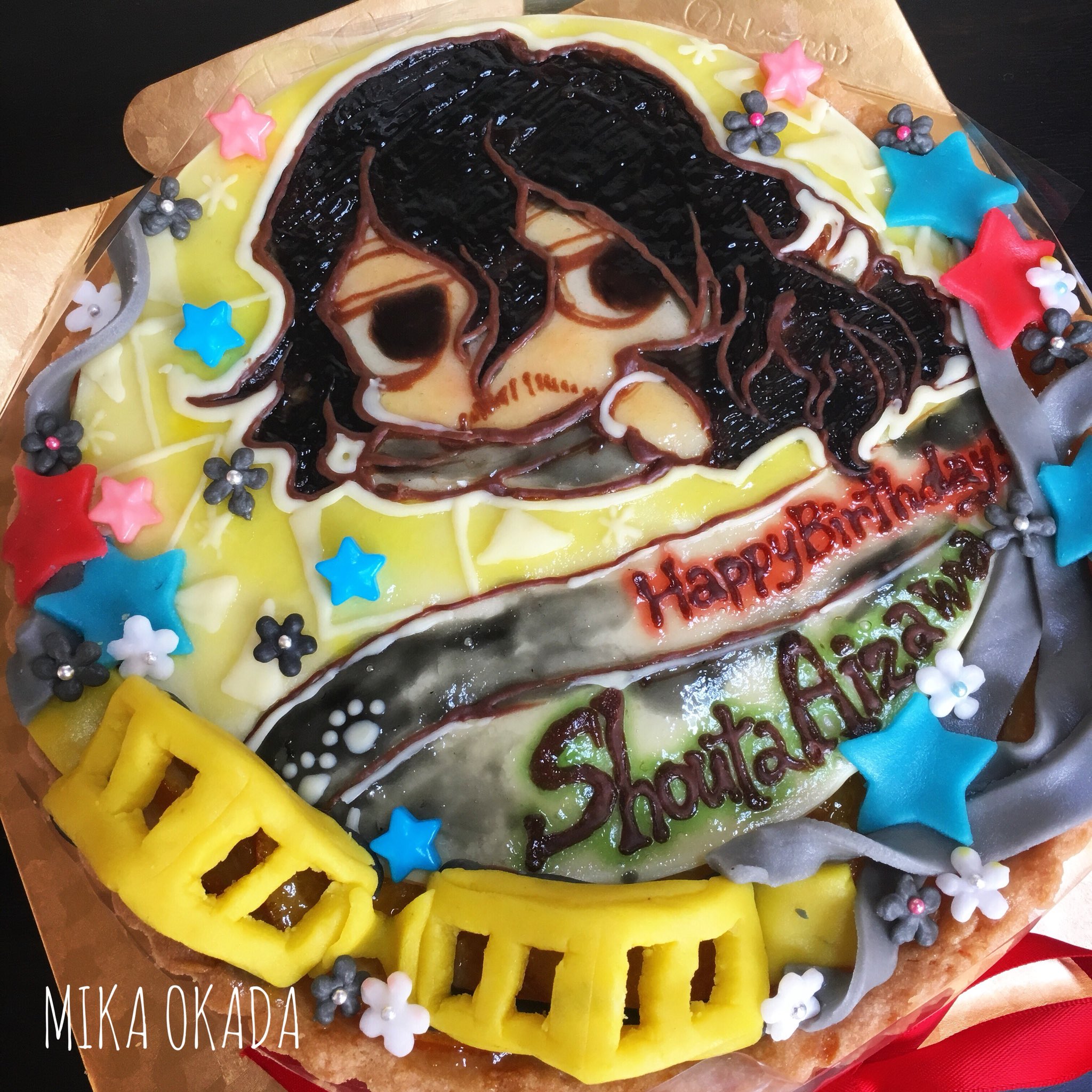Originalcake Xelhes ゼルヘス 相澤先生ー おめでとうございます 相澤先生のお祝いとしてお友達から お誕生日ケーキのご依頼をいただきました マジパンでゴーグルもご注文があったので 豪華で可愛いケーキになりました 相澤消太誕生