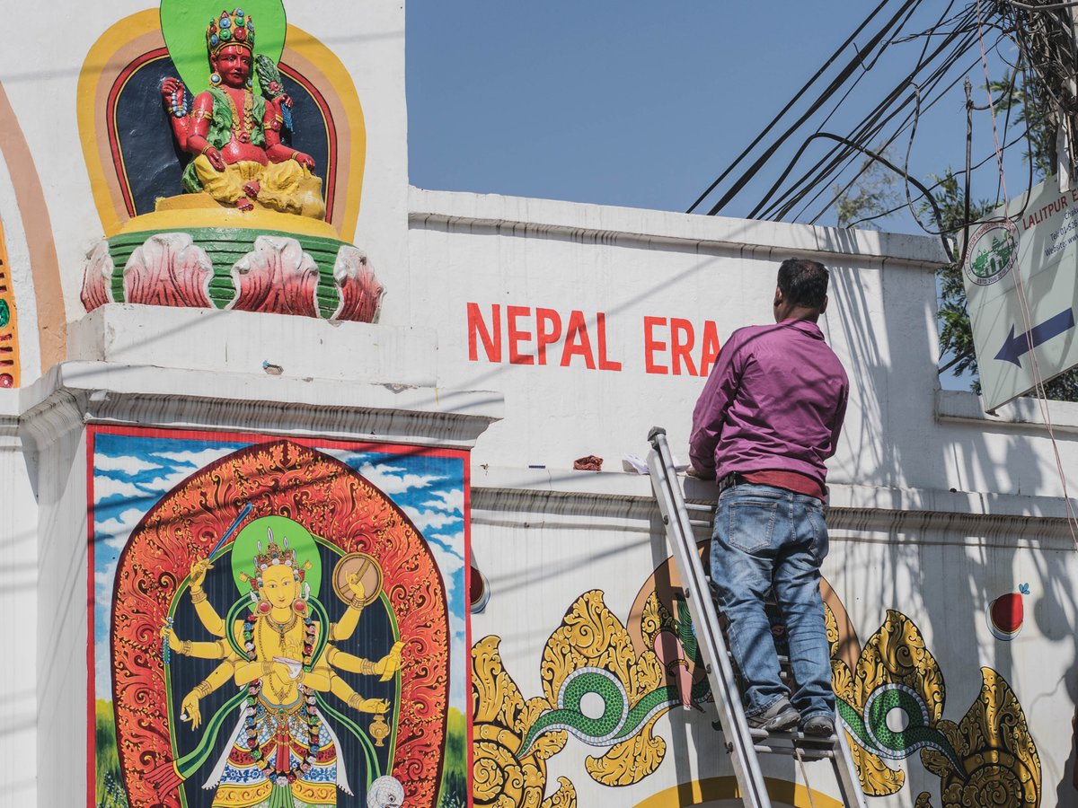 KevinMaharjan's tweet photo. न्हु दँया भिन्तुना ११३९ 📷 #tihar #festivaloflights #festival #paint #painting #nikon #dslr #picoftheday #visitnepal #WhyILoveKTM #photography #asia #nepal #patan #travel #शुभदिन #kevinmaharjan https://t.co/EyOMRA00BX